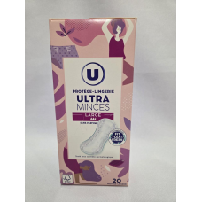 Гігігенічні щоденні прокладки “U“ ultra minced 2,5 кр. 20 шт. Франція