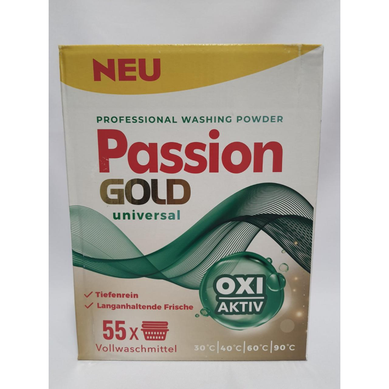 Стиральний порошок Passion 3.3 кг в картонній упаковці